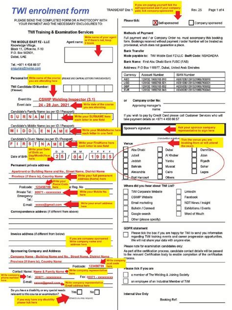 twi cswip result